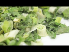 Getrocknetes Gemüse, grüne Farbe, getrockneter Schnittlauch, luftgetrockneter Schnittlauch Flaeks 3*3mm