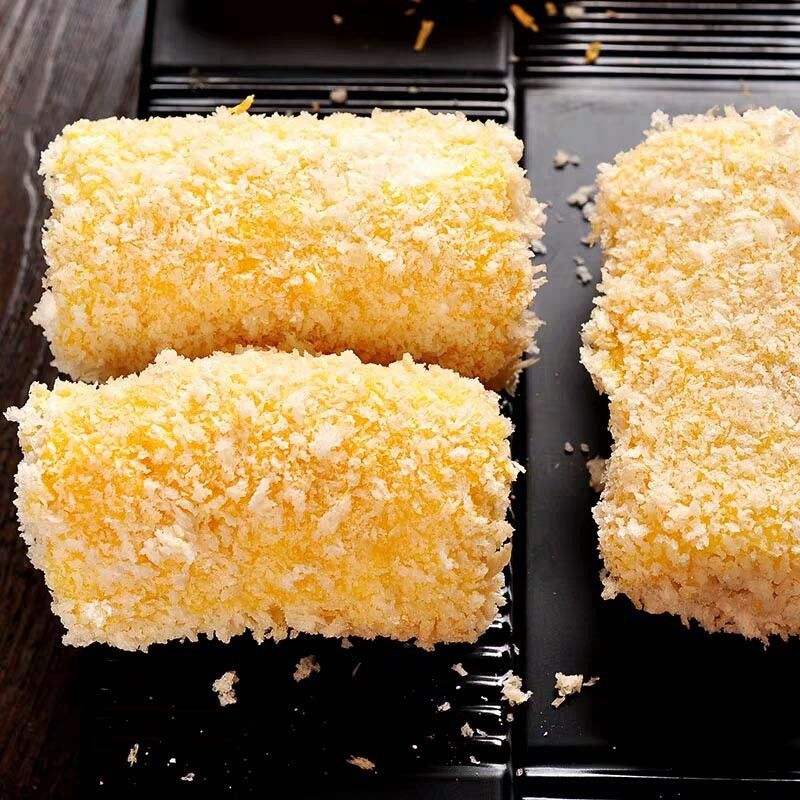 HACCP-zertifizierte gelbe Panko-Semmelbrösel mit 10 % Feuchtigkeitsgehalt für frittierte Speisen – gentechnikfreie japanische Art
