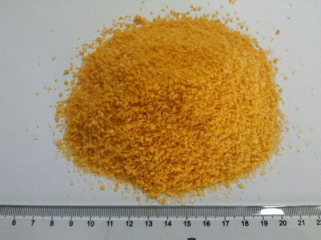 5mm Nadelform Gelbe Panko Paniermehl HACCP-zertifiziert zum Frittieren von Garnelen oder Hähnchen