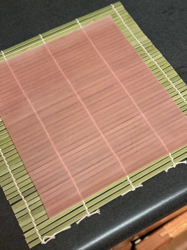 Farbenfrohe Sushi-Soja-Umhüllung Farbenfrohe Sojakrepe-Variety-Packung Perfekt für Sushi