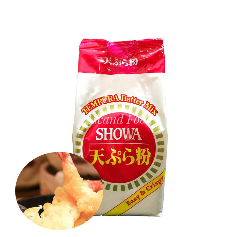 Feine japanische Tempura-Mehl Milder Geschmack Weizenmehl Weißfarbbeutel Aufbewahren an einem kühlen und trockenen Ort