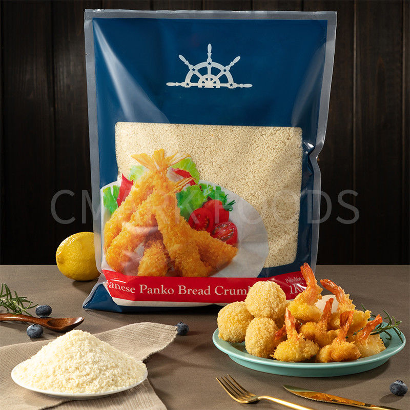 Krispig Granular CMK Japanischer Stil Weißer Panko / Orange Panko zur Verbesserung der Aromen