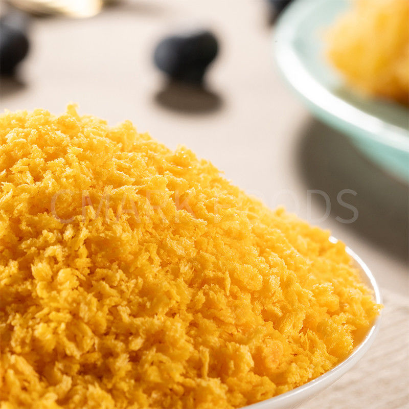 Kristalline weiße oder gelbe Panko-Brotkrümel / Kraftpapier-Brotbeutel zum Backen und Braten