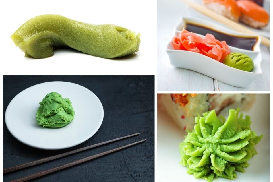 80-100 Mesh Reines Wasabi Pulver Grün Naturfarbe Würzige Geschmack