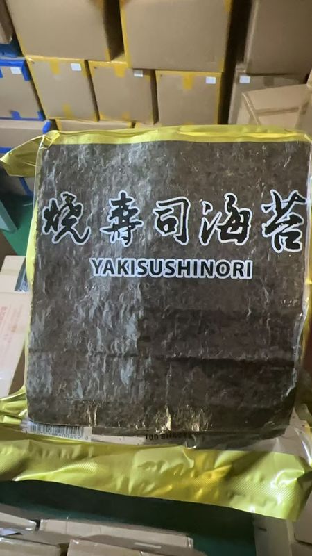 Fabriklieferung Nori geröstete Meeresalgen für Onigiri Nori / Temaki Nori / Sushi Roll