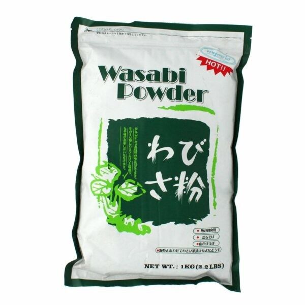 Premium 1 kg pro Beutel Wasabi Pulver Grade A Hellgrünes Wasabi Pulver für Sushi