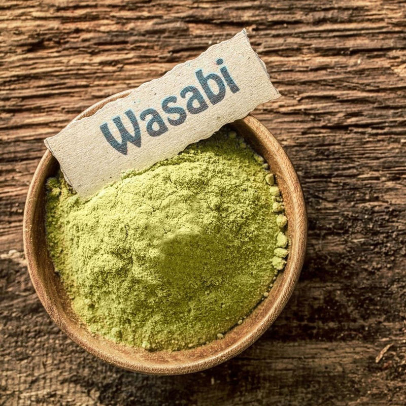 Wasabipulver im japanischen Stil Wasabimostpulver 1 kg pro Beutel für Sushi-Restaurant
