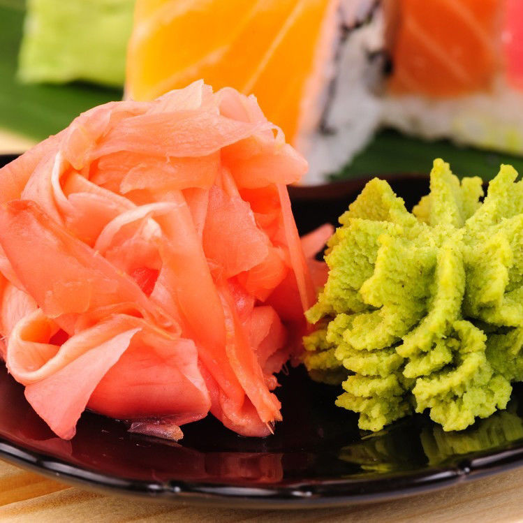 Natürliche Farbe Geschmack Reiner Wasabi Pulver Grün 100-120 Maschen Max 8% Feuchtigkeit