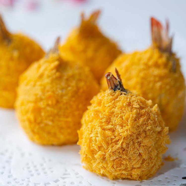 Whole Wheat Panko Bread Crumbs with Light Brown Color and Original Flavor in 2lbs Package