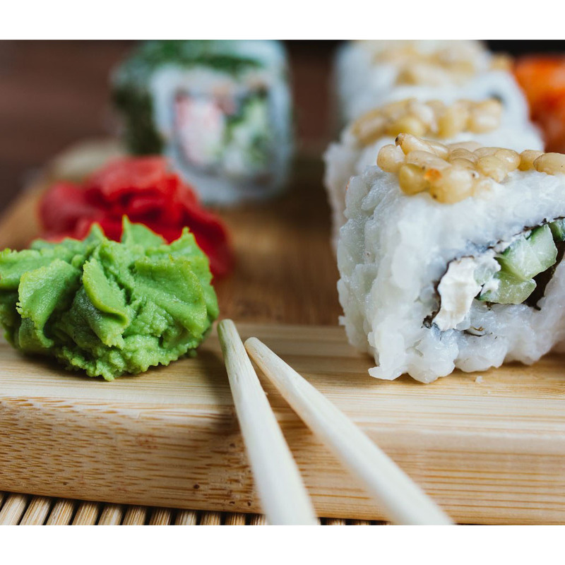 Premium Japanische Hokkaido-Wasabi-Pulver, hergestellt nur aus der Hauptwurzel und dampfgetrocknet für authentischen Geschmack