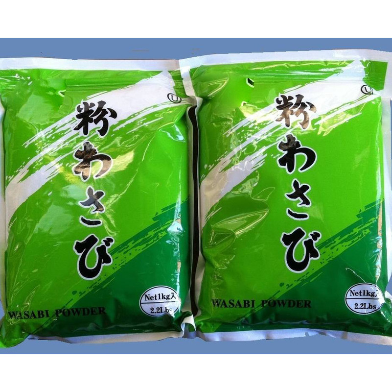 Premium Japanische Hokkaido-Wasabi-Pulver, hergestellt nur aus der Hauptwurzel und dampfgetrocknet für authentischen Geschmack