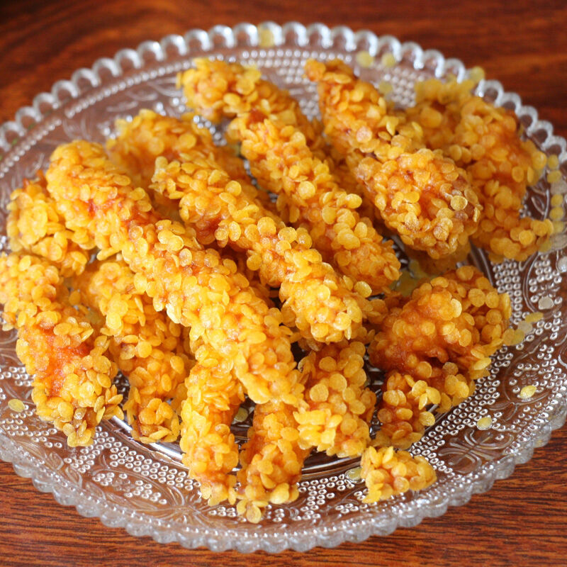 Premium-Japanische Panko-Brotkrümel mit 4-6 mm einheitlicher Partikelgröße, niedrigem Kaloriengehalt und ISO HACCP Koscher-Zertifizierung