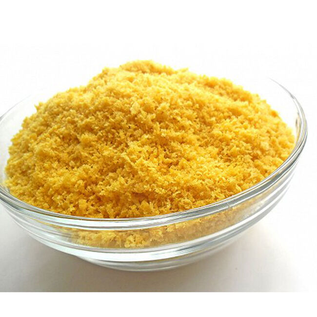 2-12 mm Granulare Panko-Brotkrümel mit knackiger Textur und orangefarbener Farbe für gebratene Lebensmittel