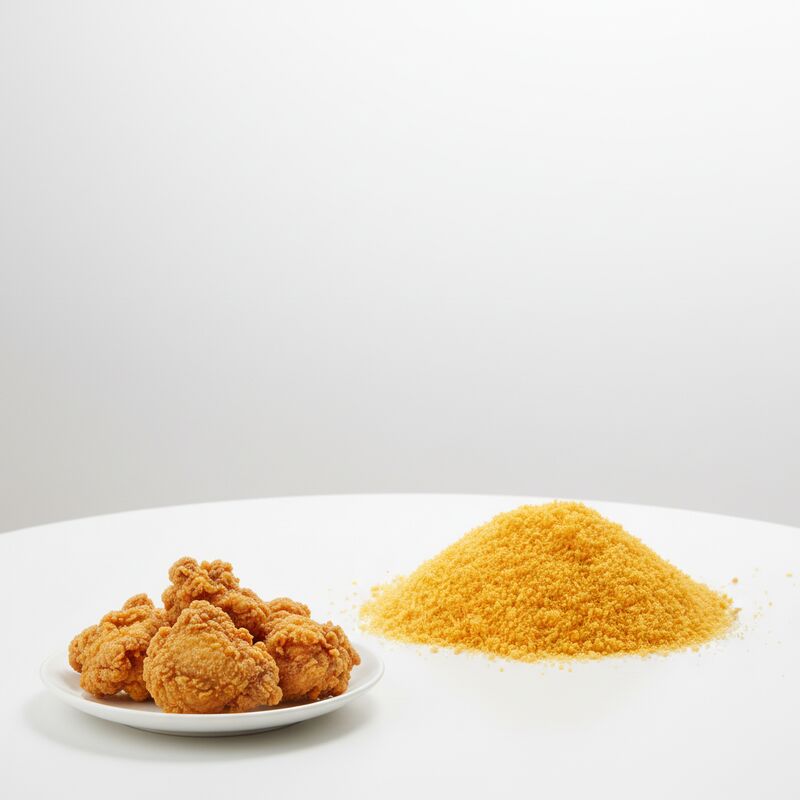 Japanischer gelber Panko-Brotkrümel - Knusprige Textur, körnige Form, Halal-zertifiziert zum Frittieren