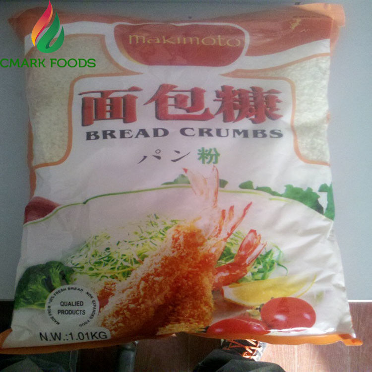 2-12mm Größe Japanische Panko-Brotkrümel mit maximal 10% Feuchtigkeit und ISO HACCP HALAL FDA-Zertifizierung