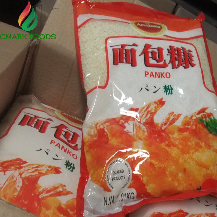 HACCP-zertifizierte japanische Panko-Brotkrümel für gebratene Lebensmittel mit Größe 2-12 mm und Weizenmaterial