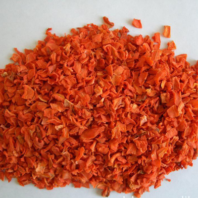 25 kg/Tasche Luftgetrocknete Karottenchips Dehydrierte Karottenflocken Nährstoffreich Lecker und gesund