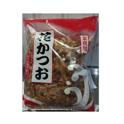 Hellbraune getrocknete Katsuobushi Bonito Flakes Traditionelle japanische Köstlichkeit