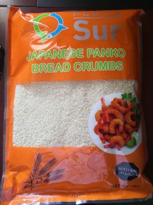 Weiße Trockenbrotkrümel / Weiße oder gelbe Panko-Brotkrümel in Beutel 18 Monate Haltbarkeit