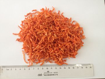 Szie 3x3x20mm entwässerte Karotten-Chips/knusperigen Zucker der Gemüse-Chip-8%