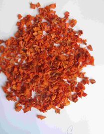 Entwässerte rohe Karotte bricht gesunde Karotten-Chip-Karton-Paket-Orangen-Farbe ab