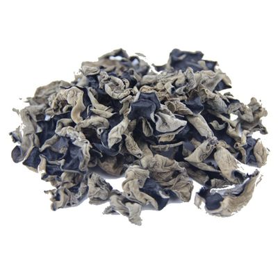 Chinesische Holzohrpilz Lebensmittel gesund getrocknete schwarze Pilze