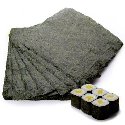 Dunkelgrüner Sushi Nori Rost Algen Nori 100 Blätter
