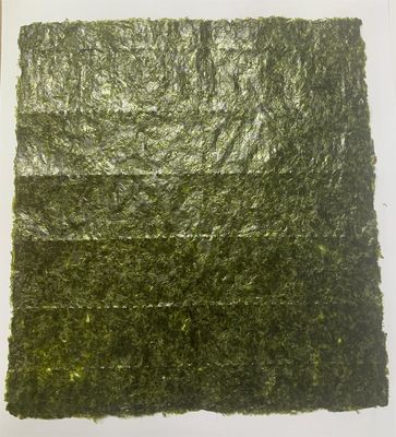 Gesundes Essen Röstliche Algenblätter Röstliche Nori 100 Blätter / Beutel