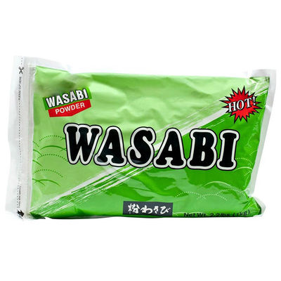 Natürliche Farbe Geschmack Reiner Wasabi Pulver Grün 100-120 Maschen Max 8% Feuchtigkeit